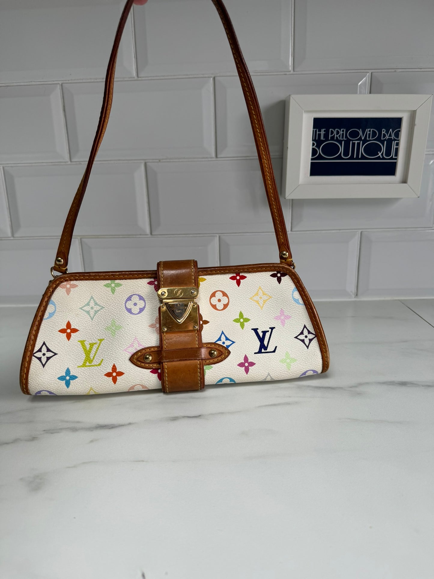 Louis Vuitton Shirley - Multicolore blanc