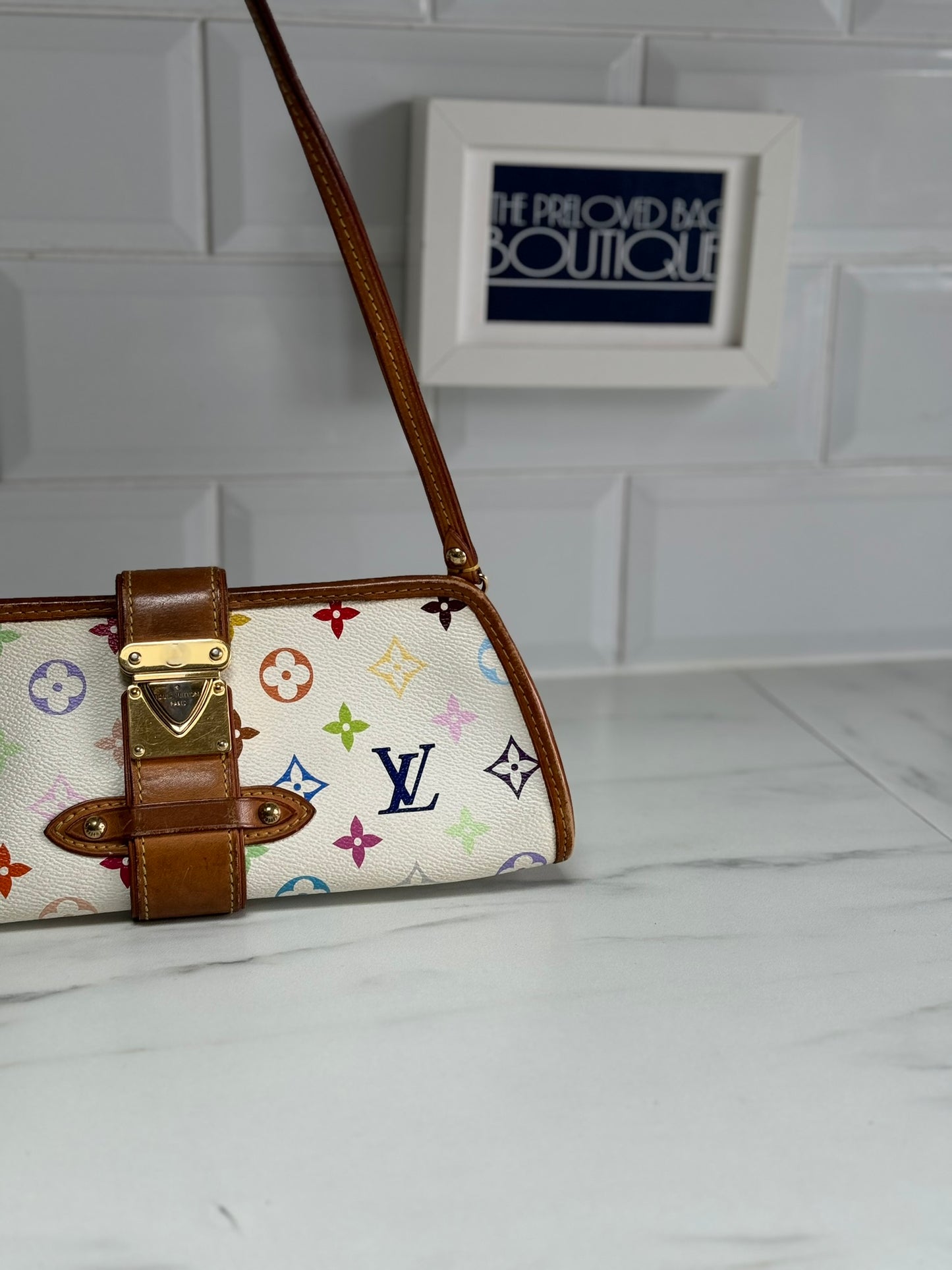 Louis Vuitton Shirley - Multicolore blanc