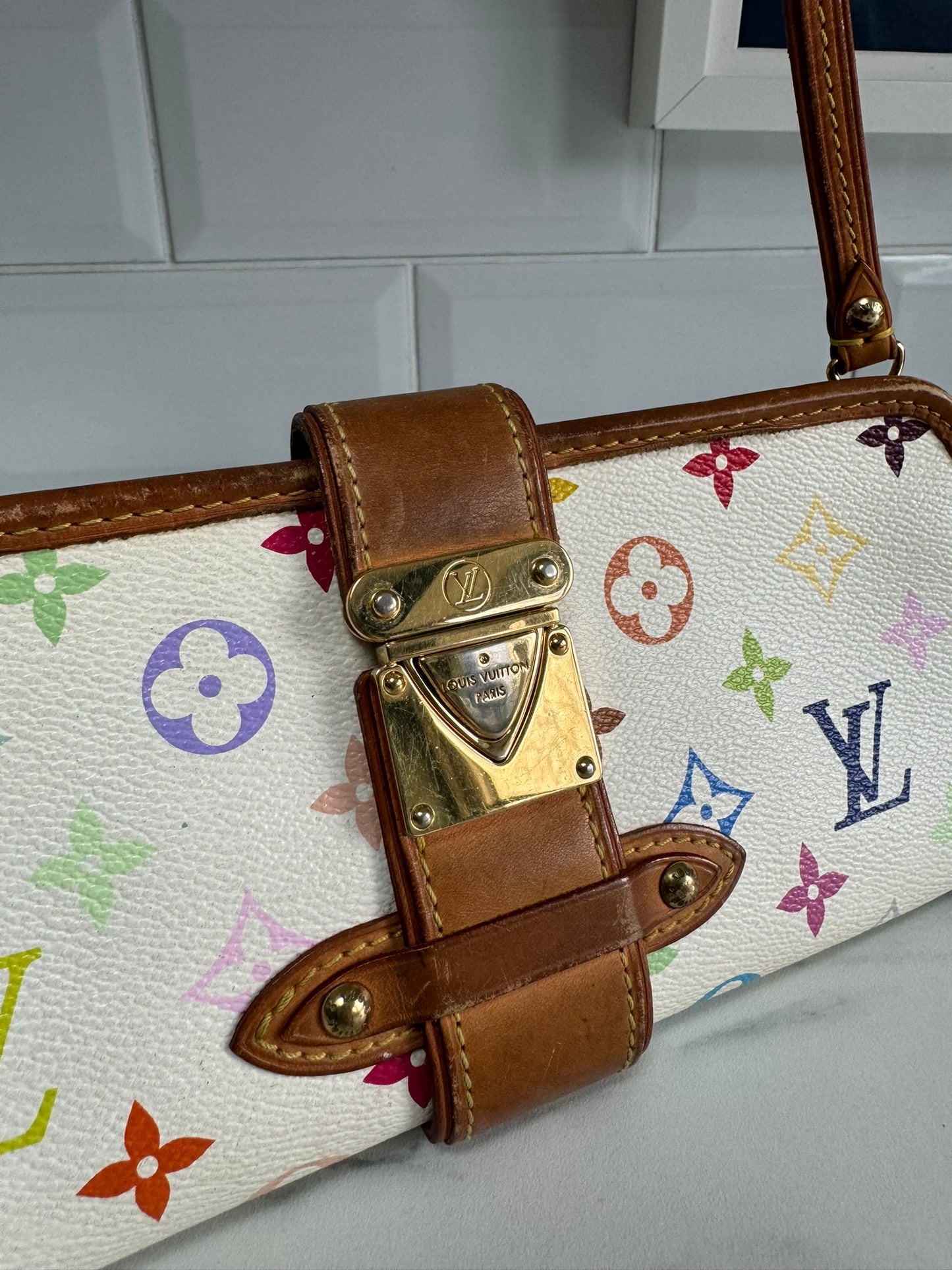 Louis Vuitton Shirley - Multicolore blanc