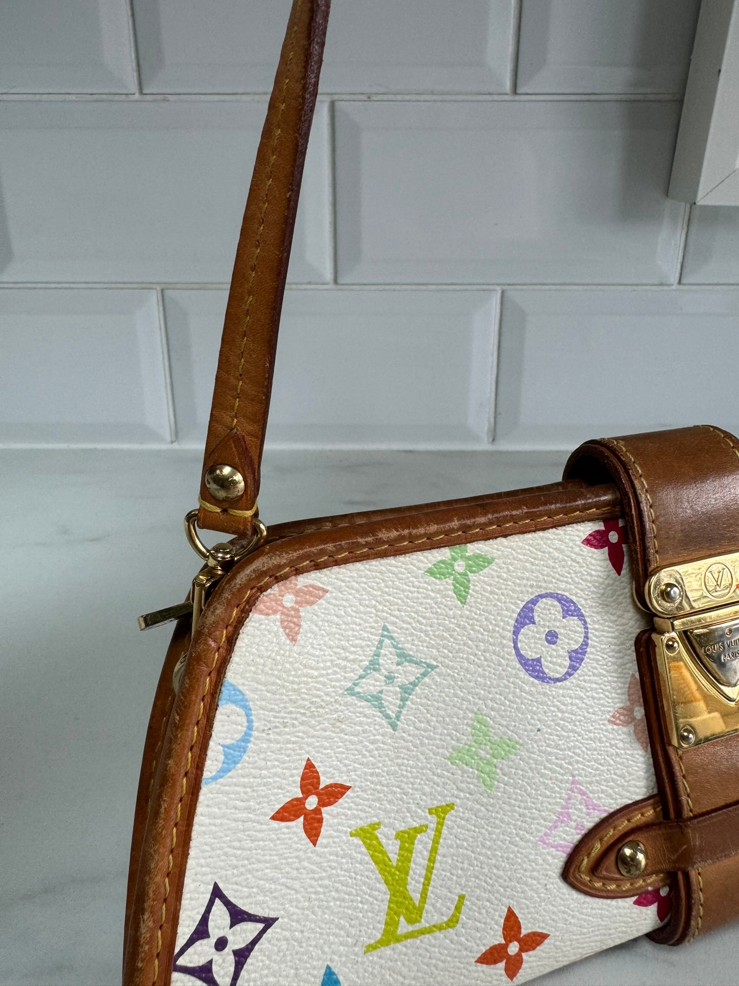 Louis Vuitton Shirley - Multicolore blanc