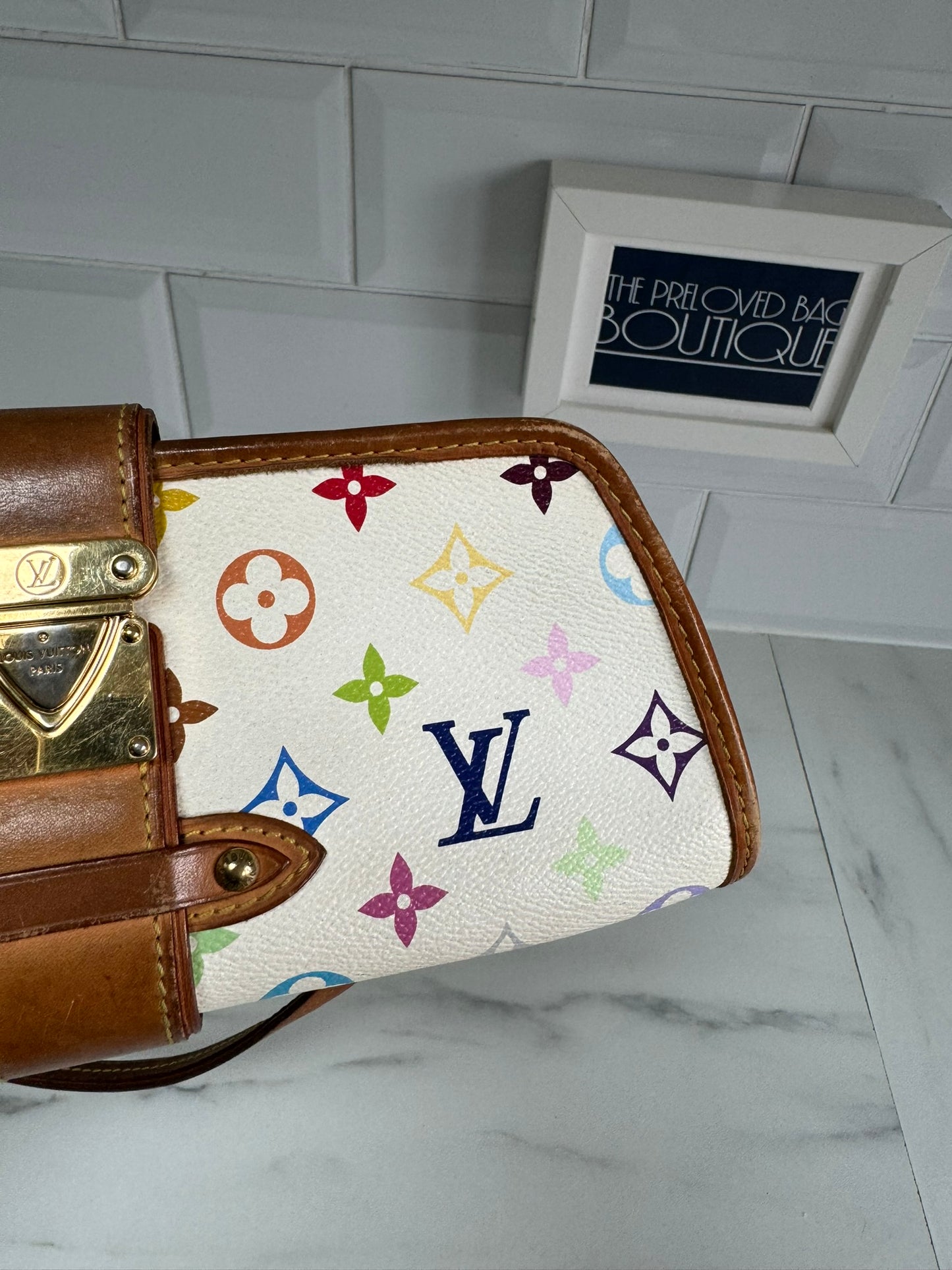 Louis Vuitton Shirley - Multicolore blanc