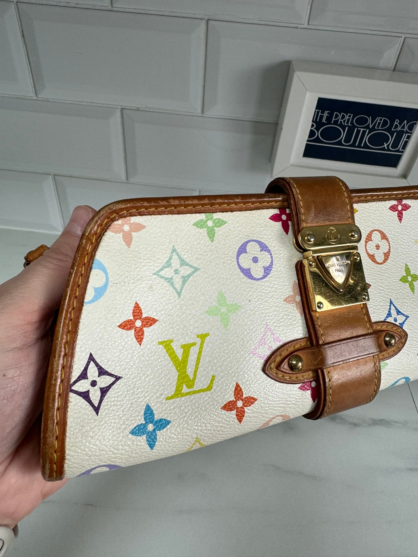 Louis Vuitton Shirley - Multicolore blanc