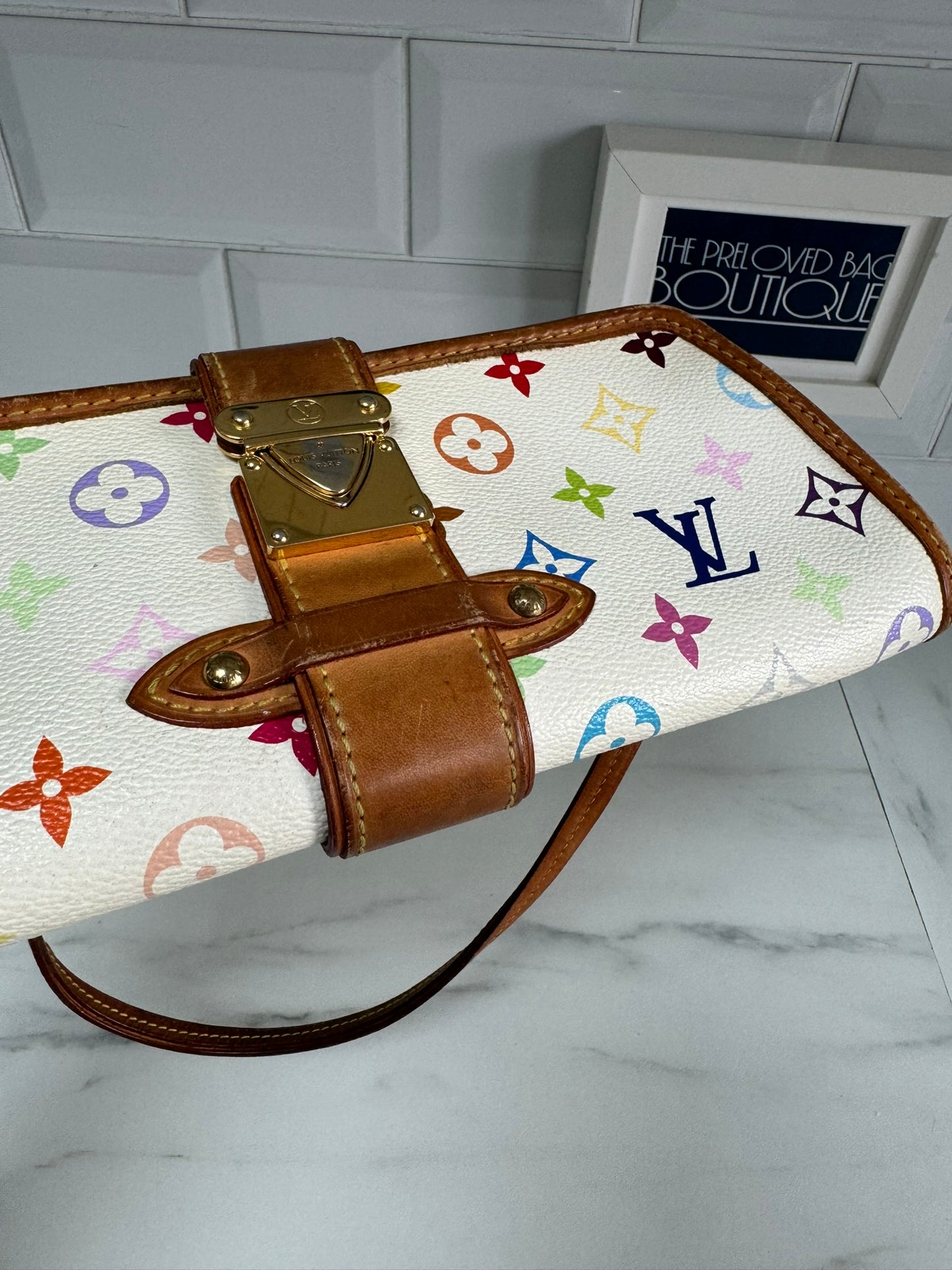 Louis Vuitton Shirley - Multicolore blanc