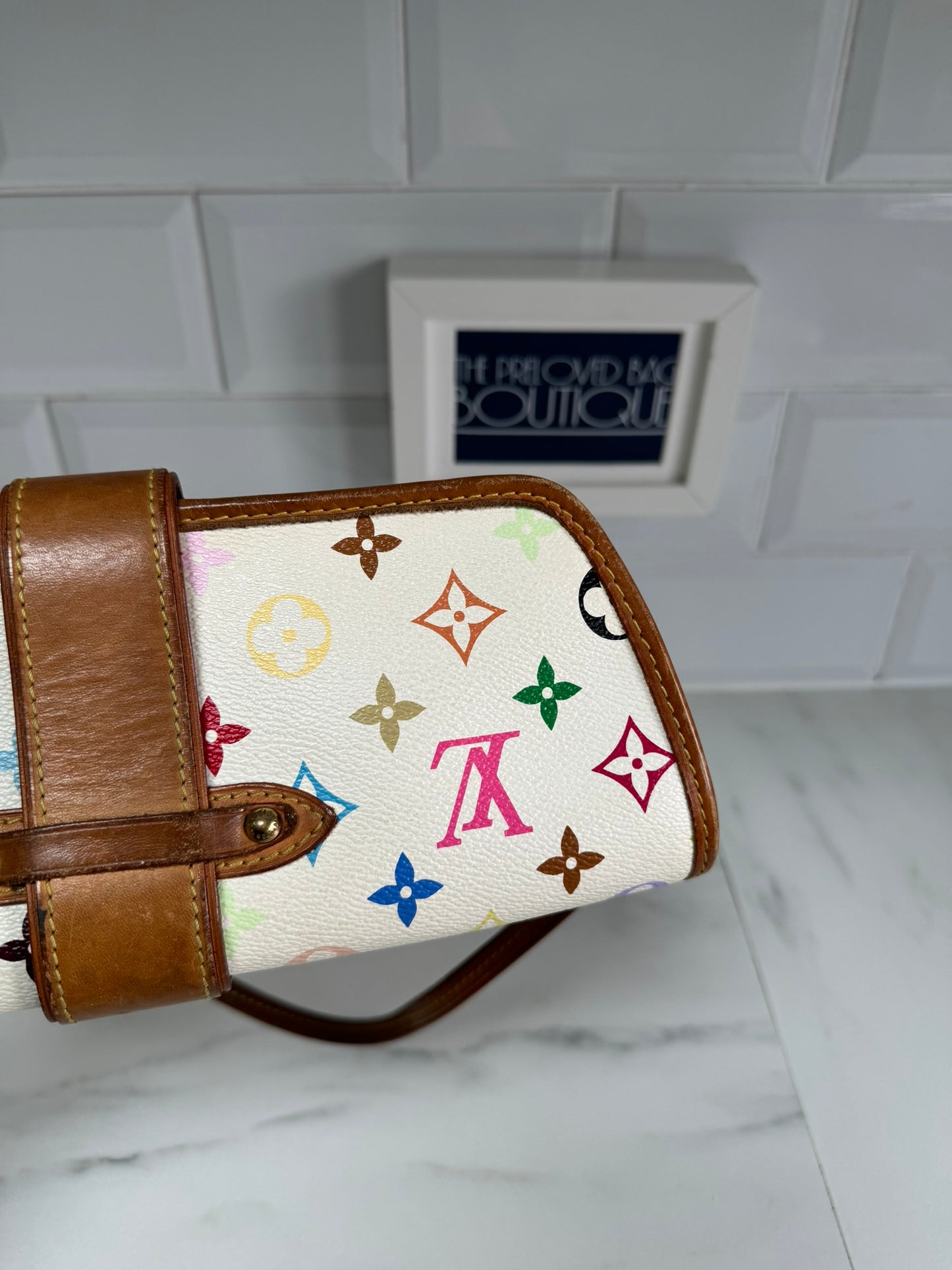 Louis Vuitton Shirley - Multicolore blanc