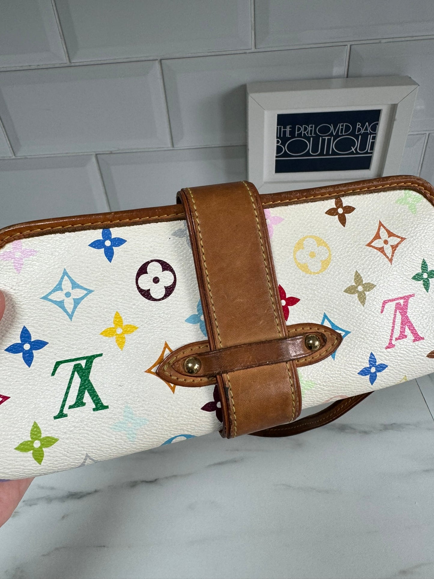 Louis Vuitton Shirley - Multicolore blanc