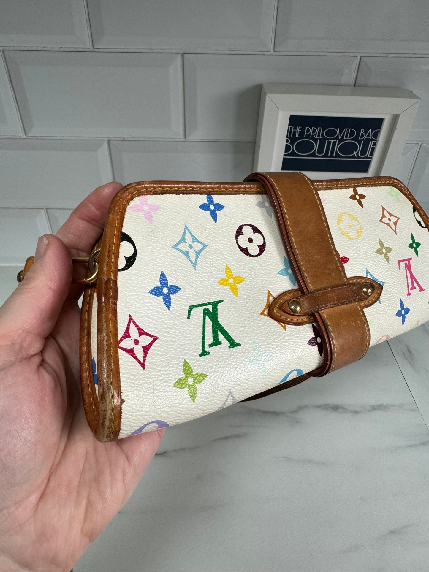 Louis Vuitton Shirley - Multicolore blanc