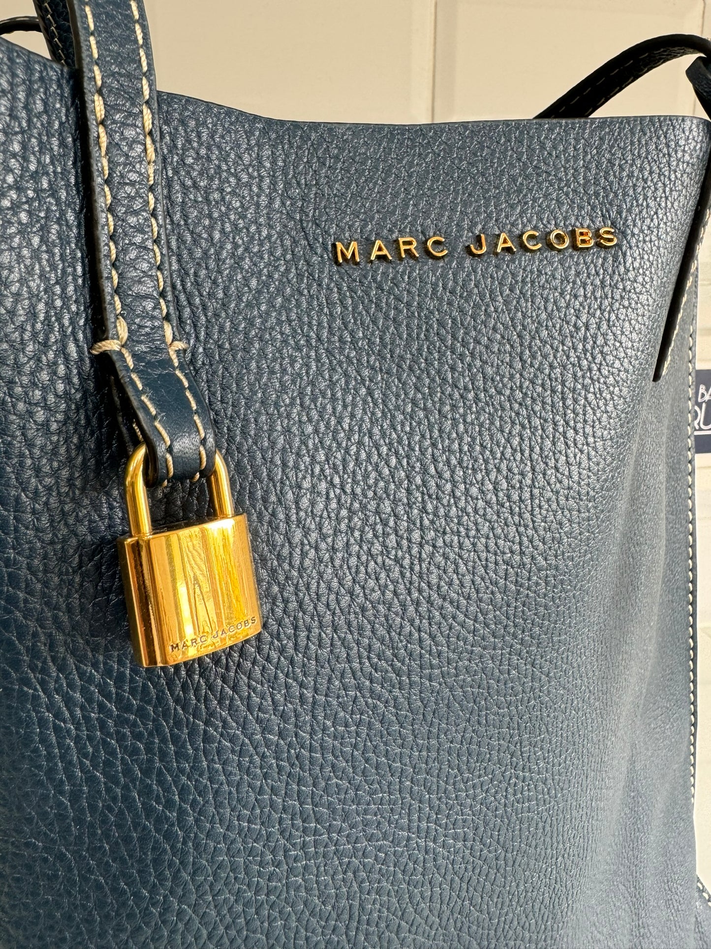 Marc Jacobs The Grind Tote - PetrolBlue