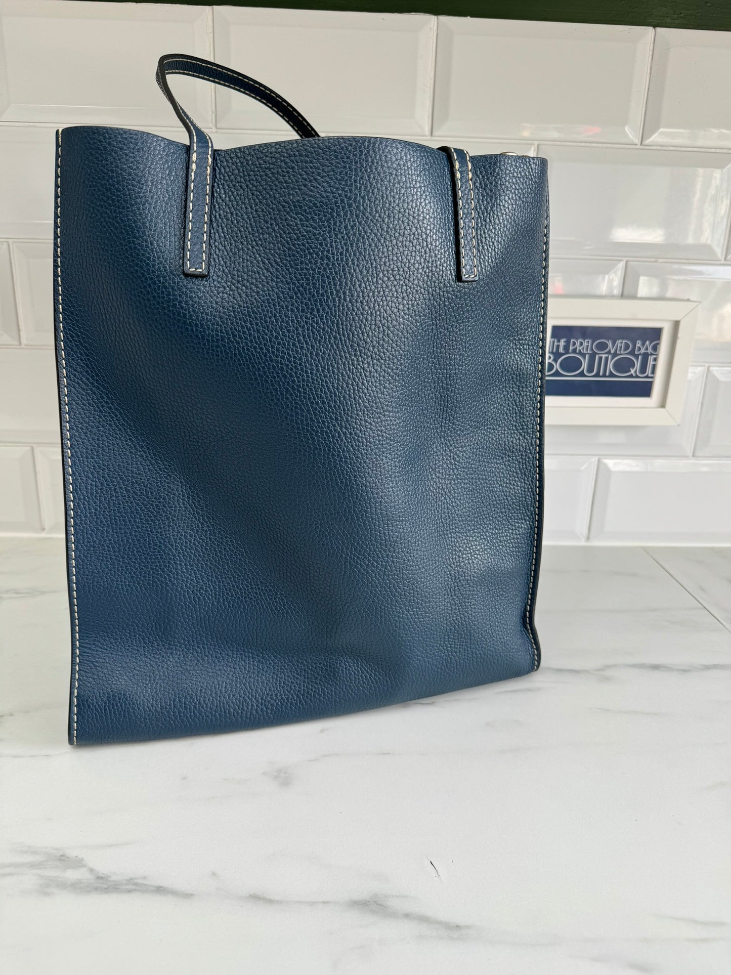 Marc Jacobs The Grind Tote - PetrolBlue