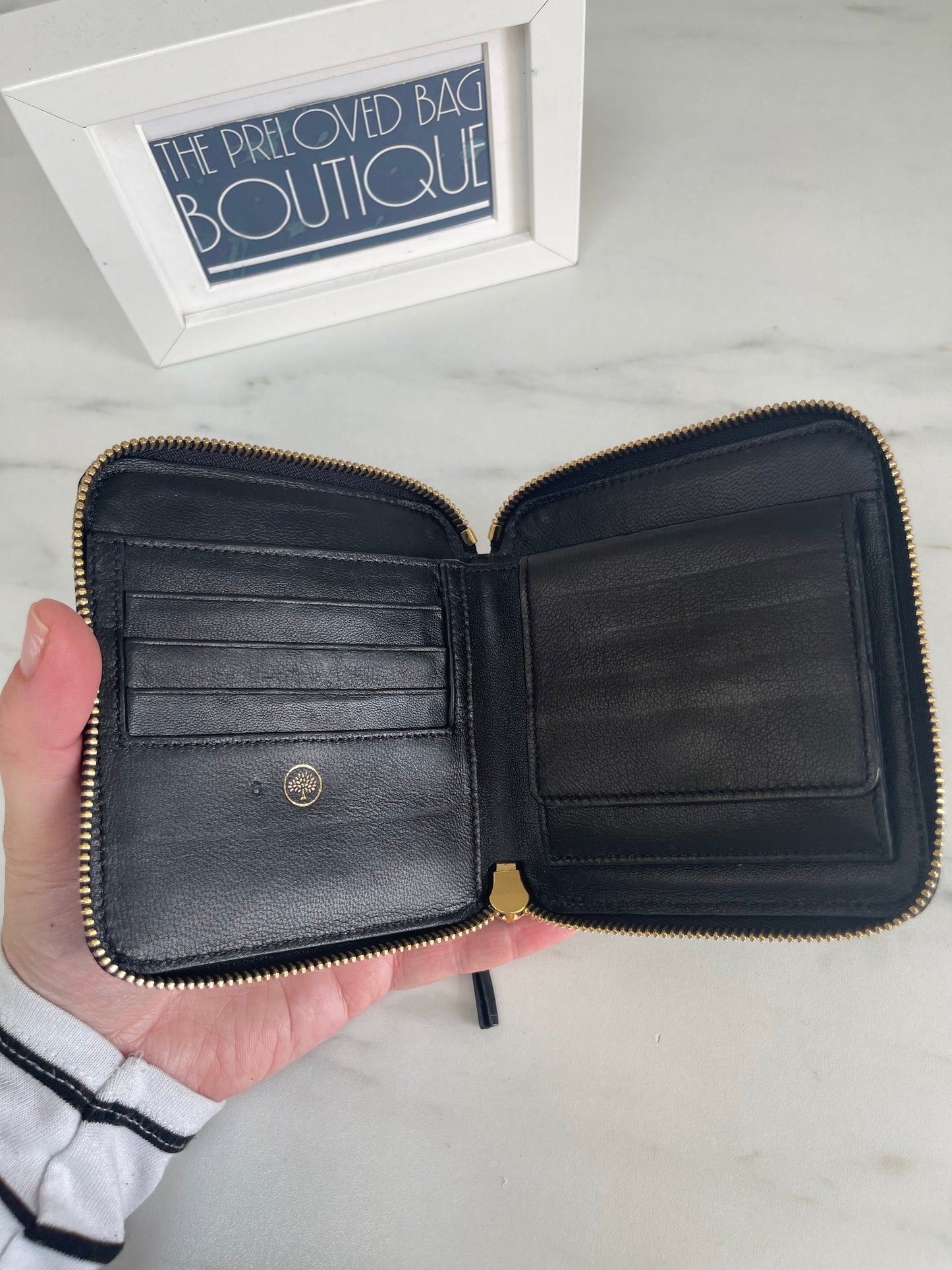 Mulberry Square Card Holder Wallet