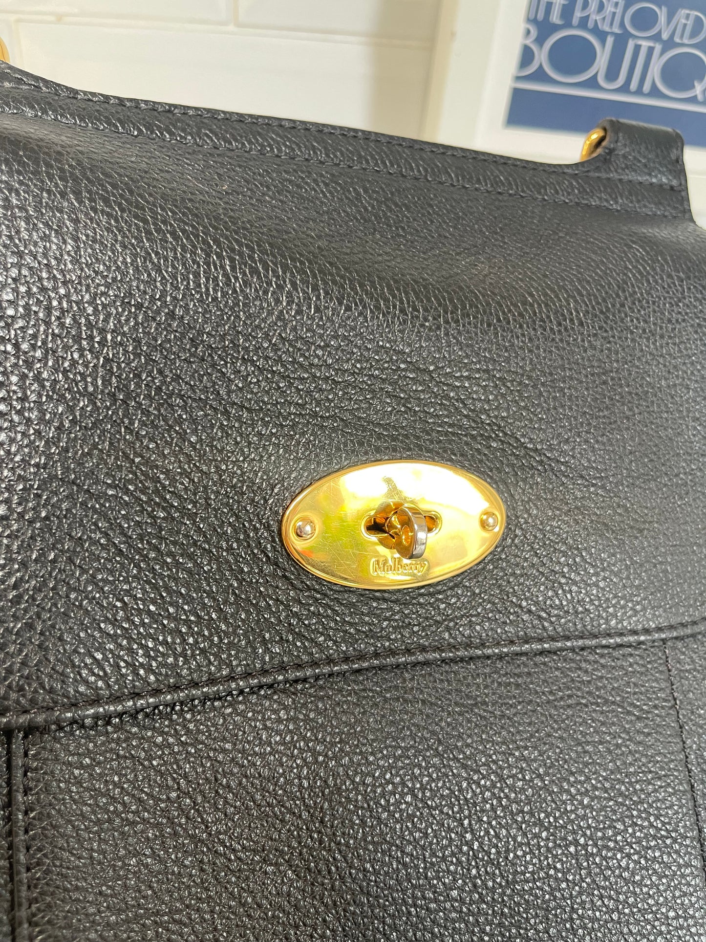 Mulberry Antony - regular black – The Preloved Bag Boutique