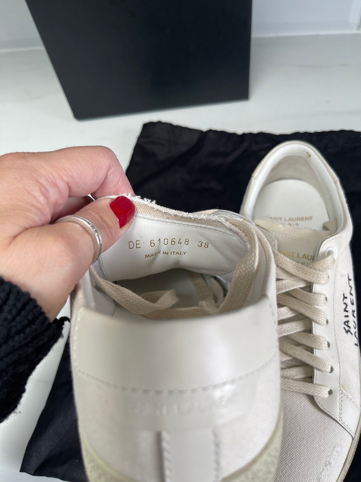 Saint Laurent Trainers The Preloved Bag Boutique