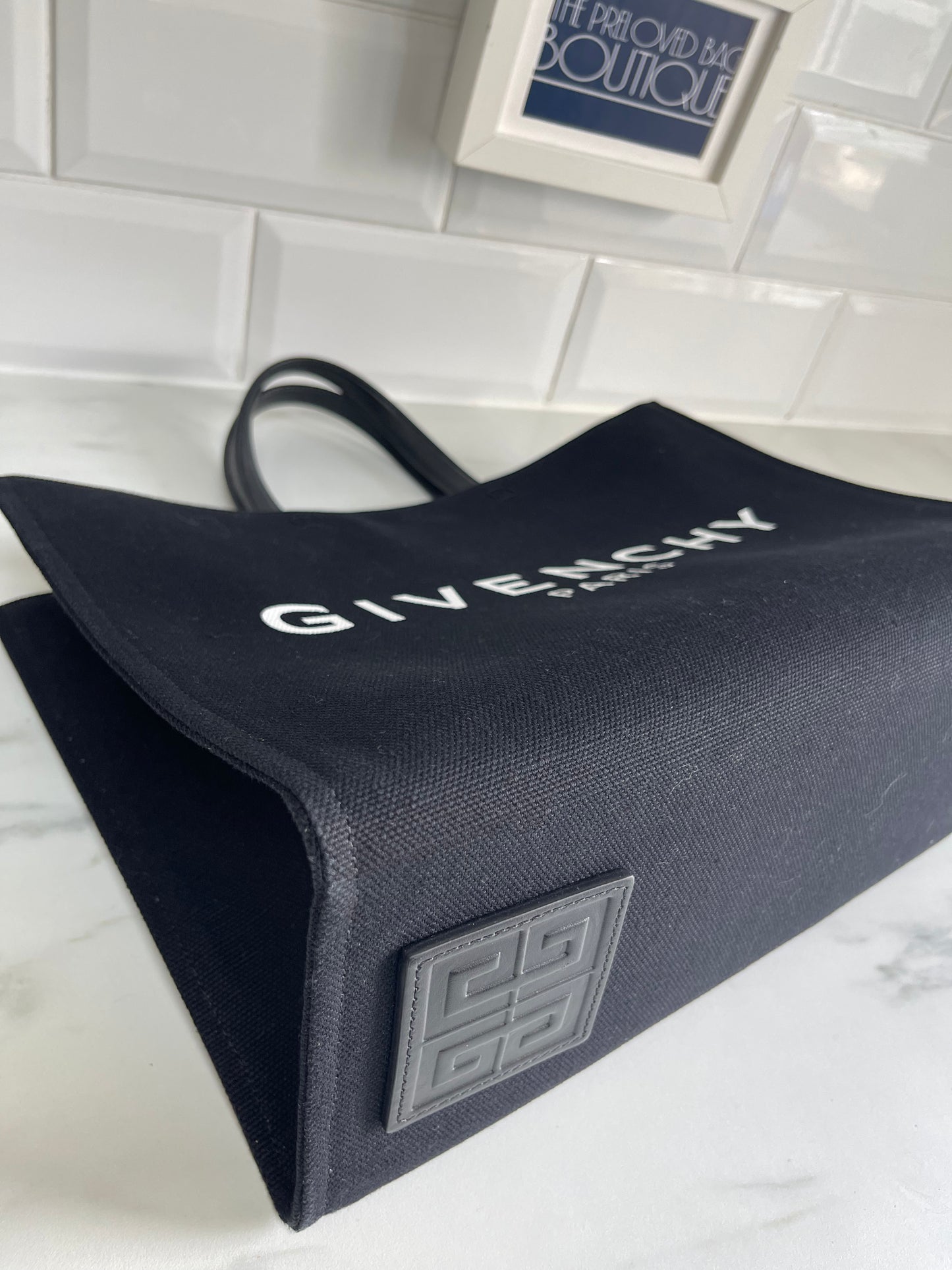 Givenchy Tote - Black Canvas