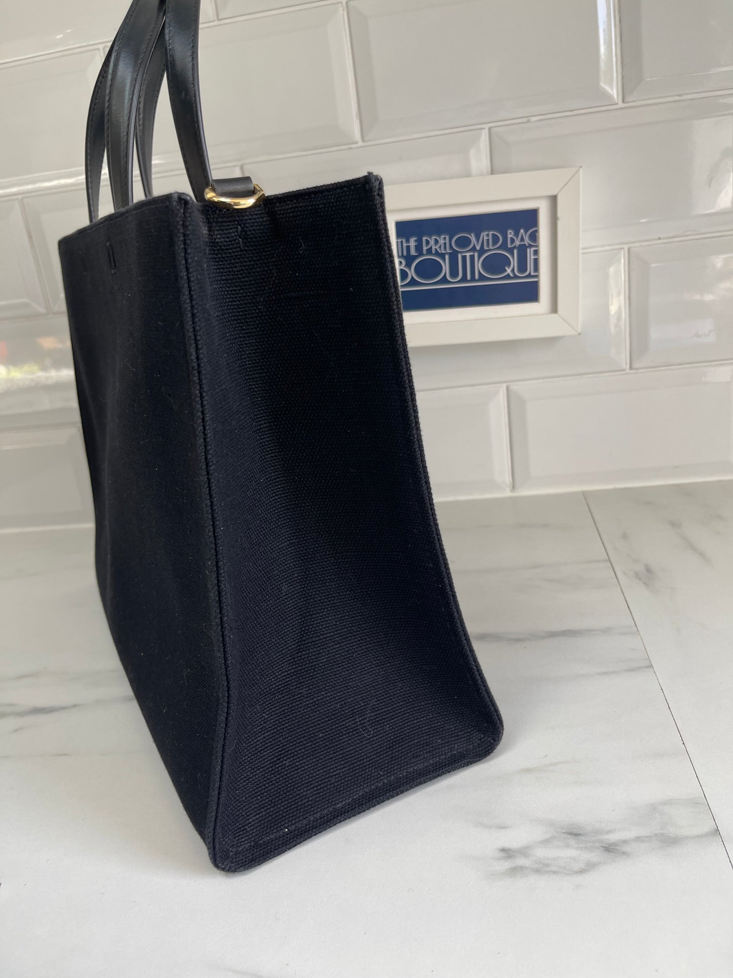 Givenchy Tote - Black Canvas