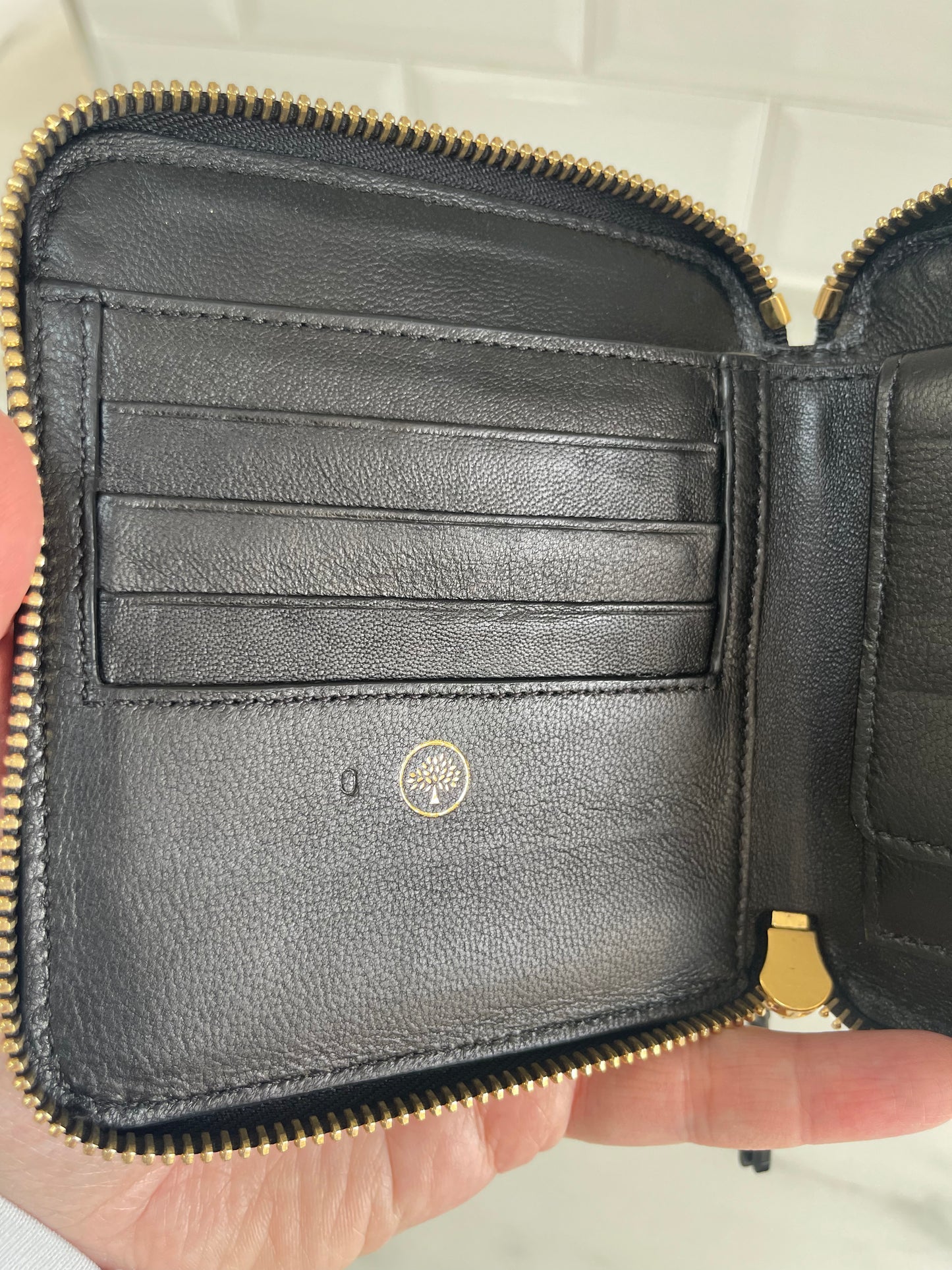 Mulberry Square Card Holder Wallet