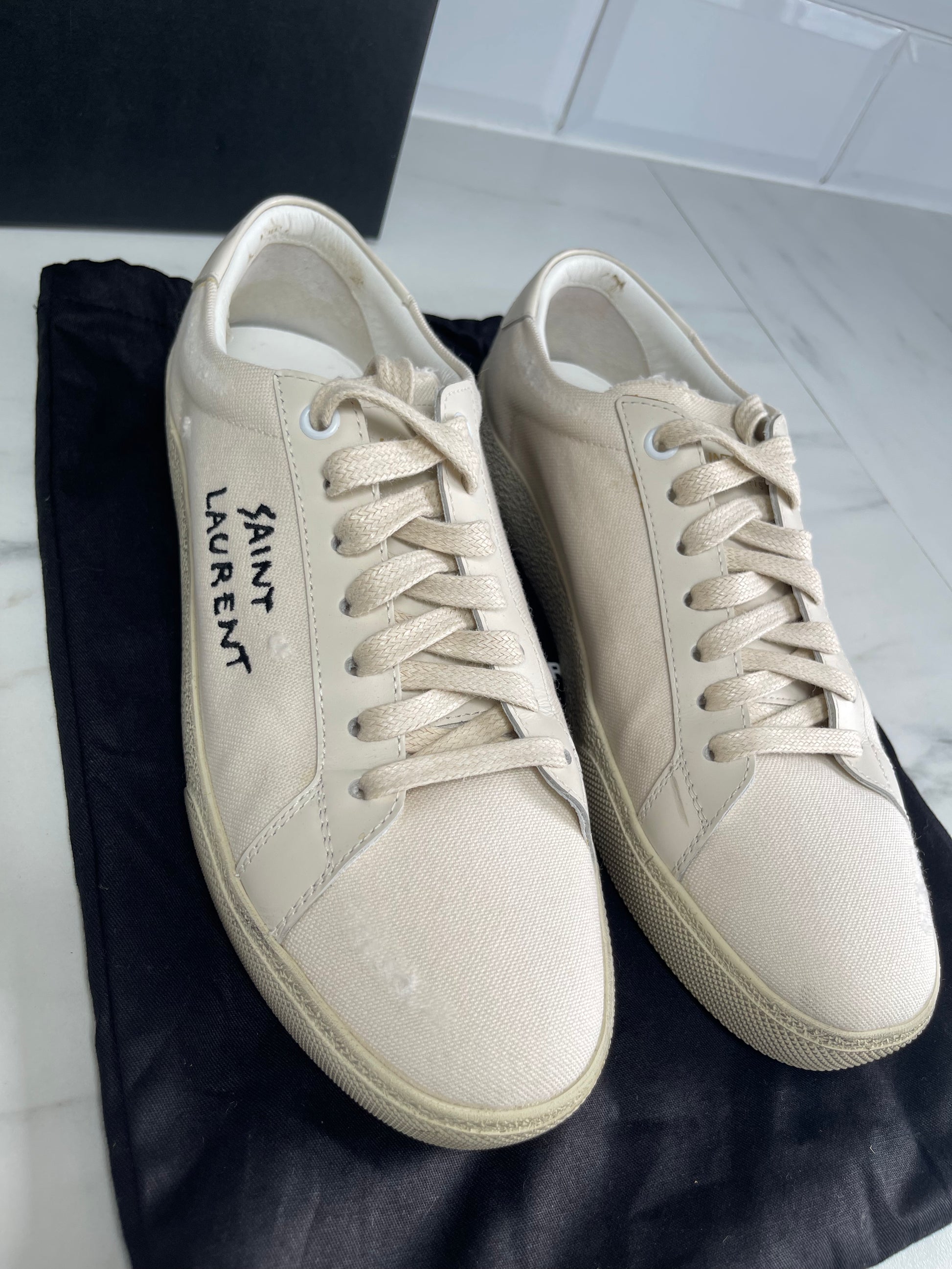 Saint laurent 2024 sneakers on sale