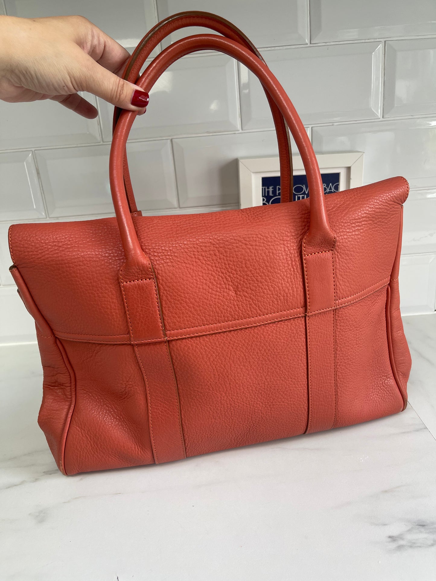 Orange 2025 mulberry bag
