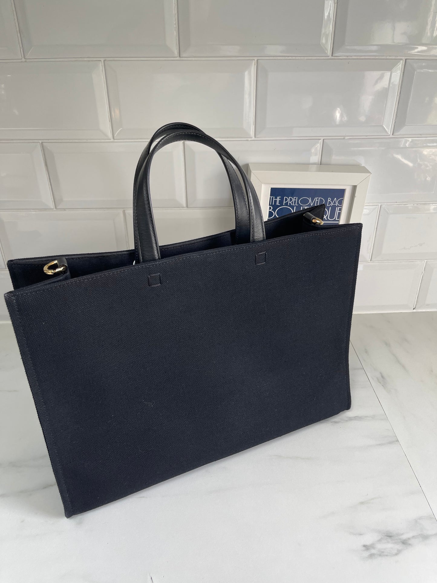 Givenchy Tote - Black Canvas