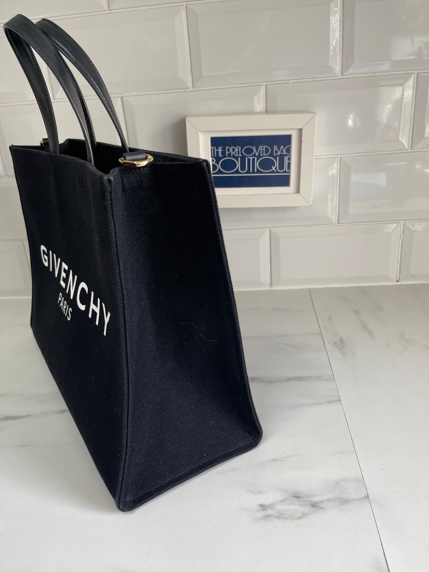 Givenchy Tote - Black Canvas