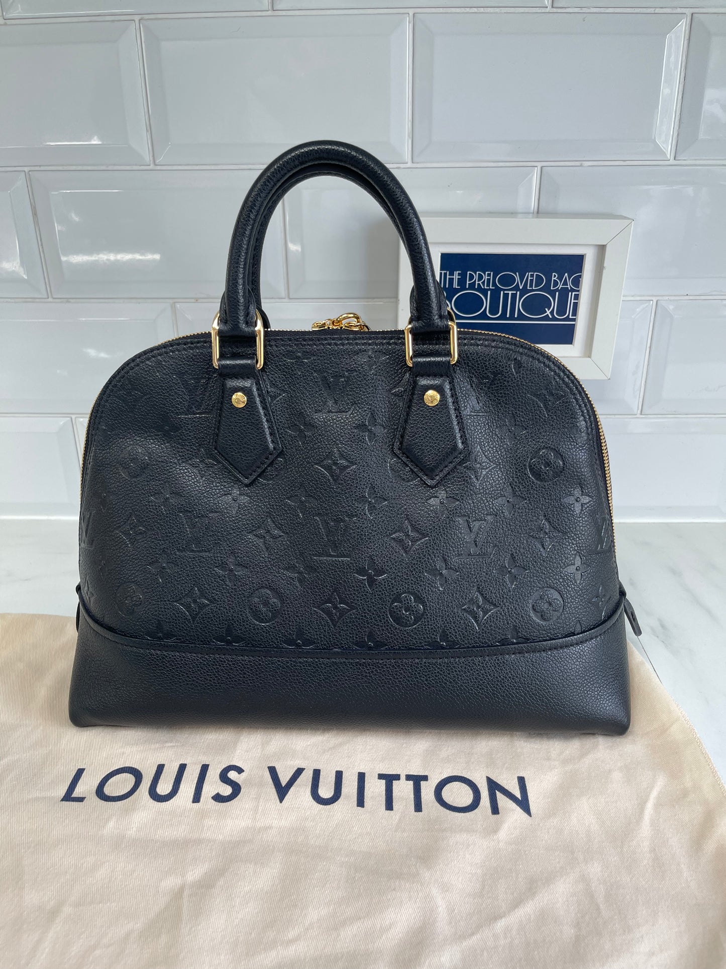 Louis Vuitton Neo Alma Handbag Monogram Empreinte Leather PM at 1stDibs   neo alma louis vuitton, louis vuitton alma empreinte, louis vuitton neo alma  pm