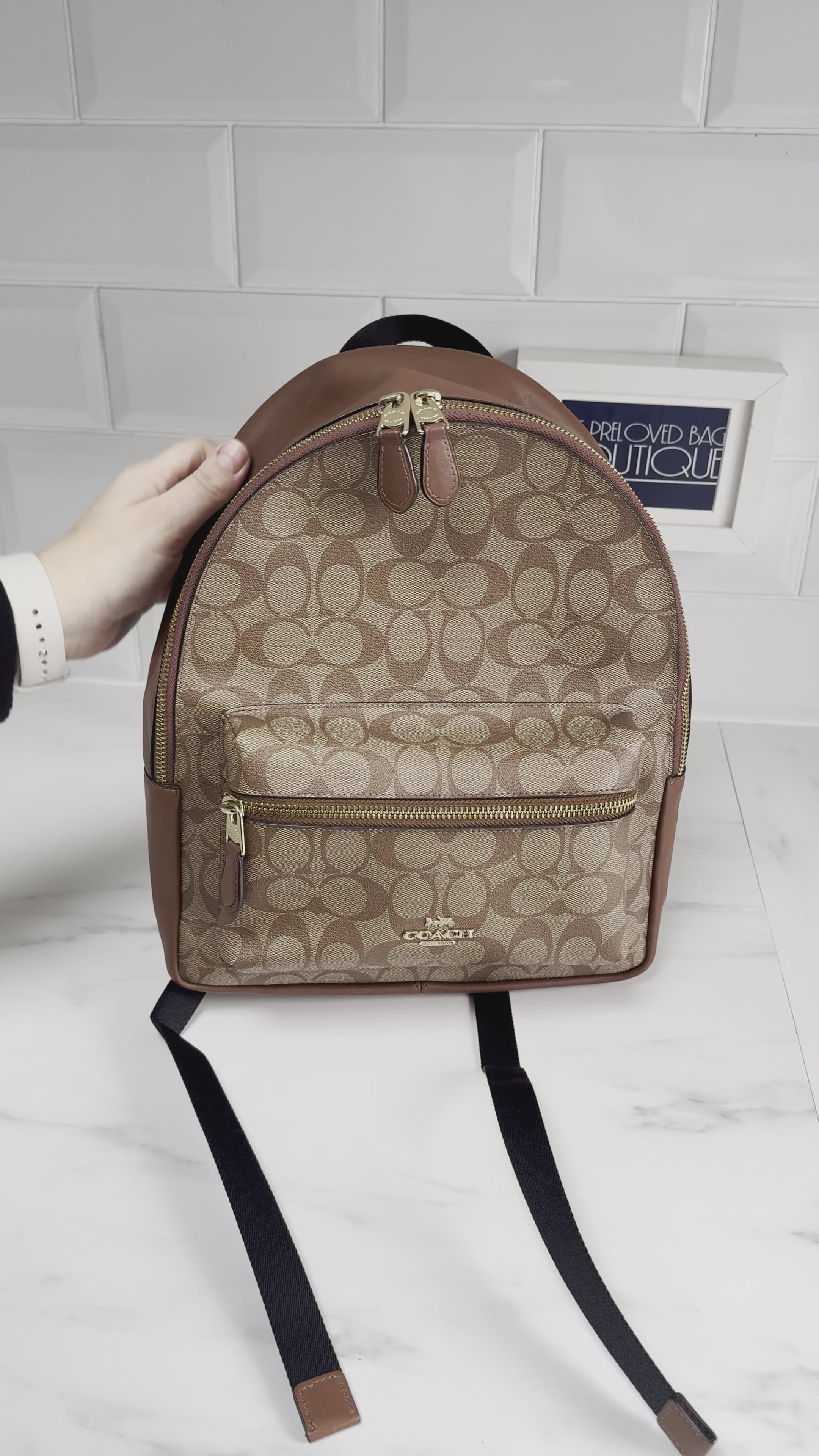 Coach 2025 signature backpack