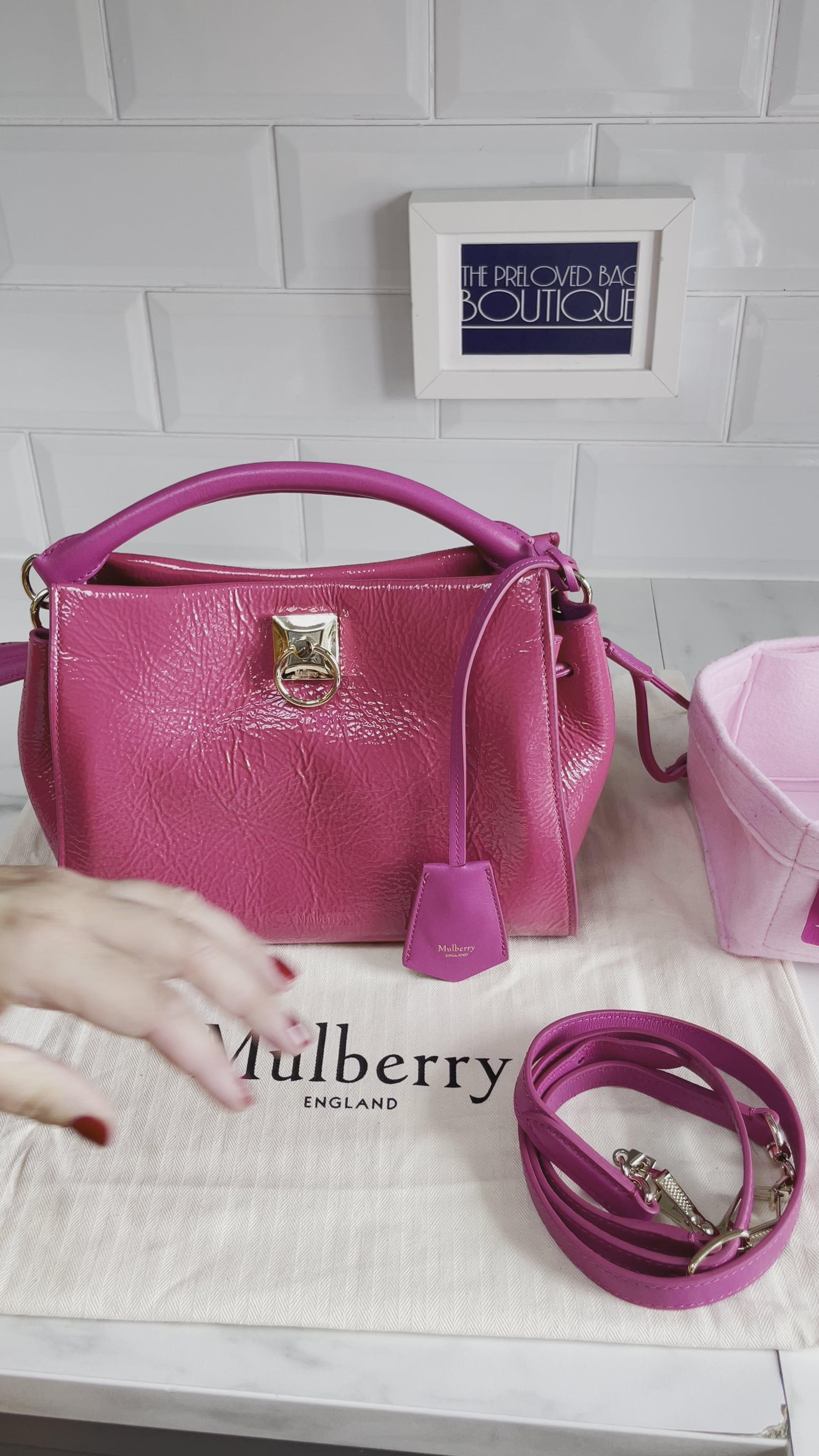 Mulberry Medium Continental French Purse Classic Grain Leather in Sorbet  Pink | eBay