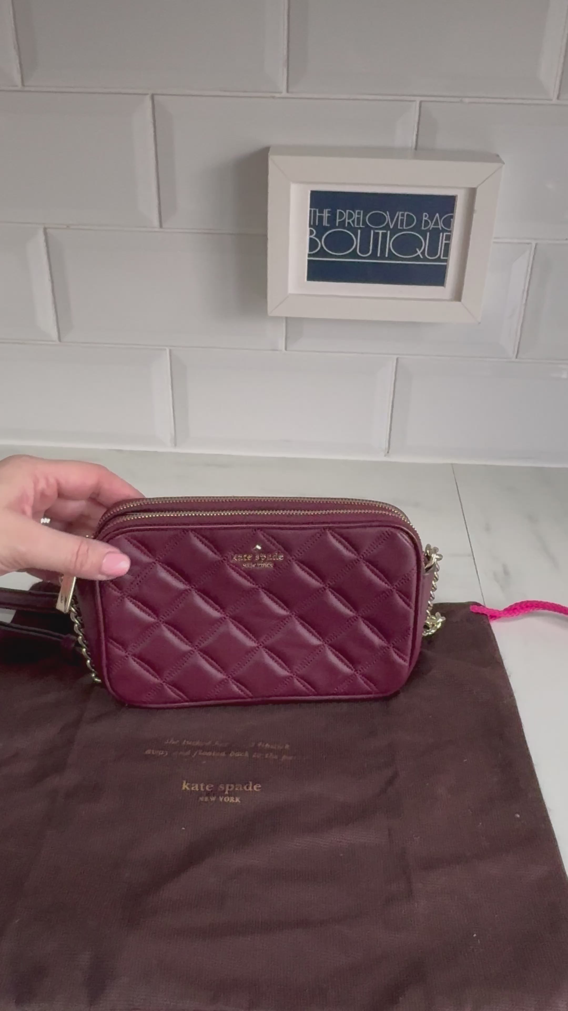 Kate spade clearance fabric purse